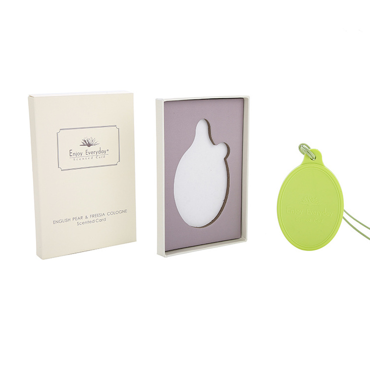 Competitive price premium brand home deodorants scented plastic card car hanging fragrance eva diffuser fragrance card