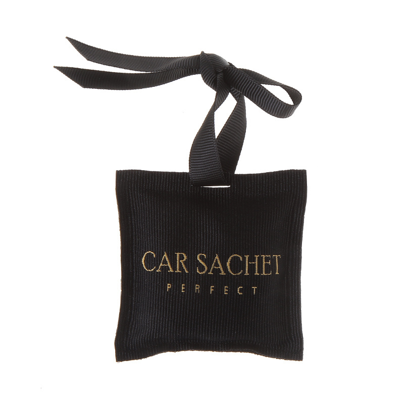 Custom OEM Aroma EVA Beads Scented Sachet Luxury Car Vent Air Freshener Fragrance Fabric Bag Clip Sachet