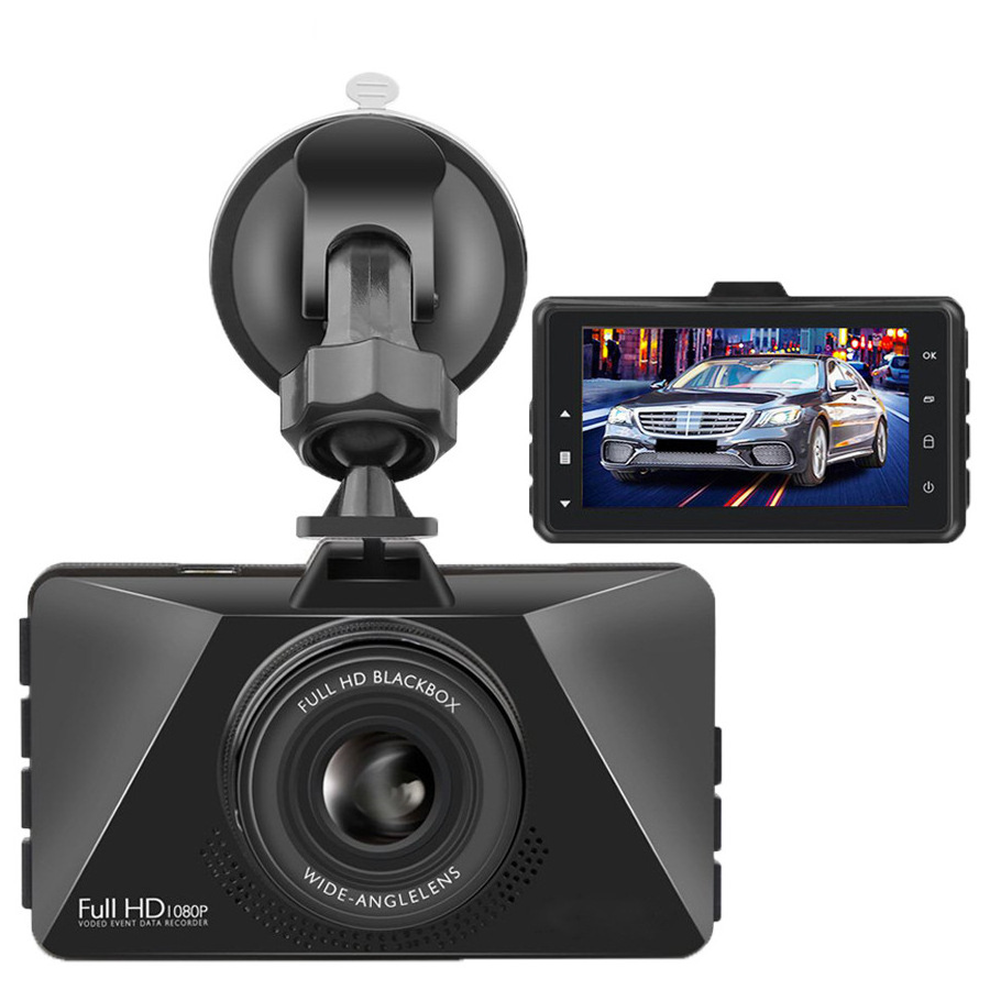 Factory Direct Full HD 1080P Dual Camera Dash Cam 170 Degree Loop Recording  Camera Car Dvr