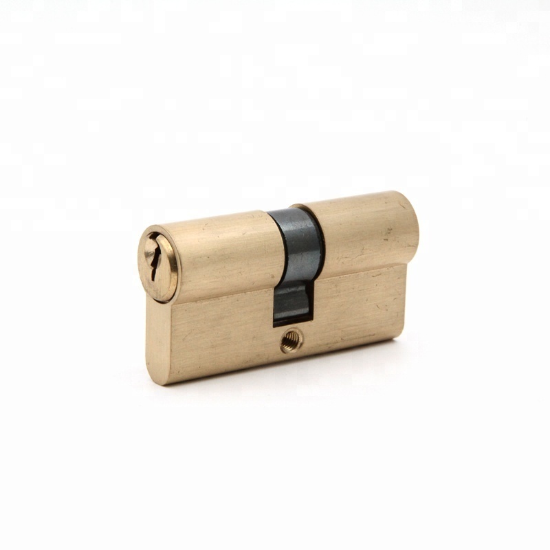 70mm Euro profile brass mortise door lock cylinder