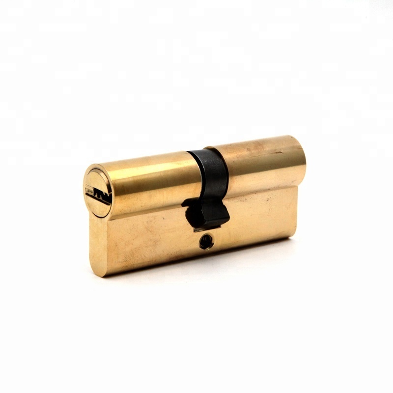 Euro profile mortise lock cylinder solid brass door lock cylinder