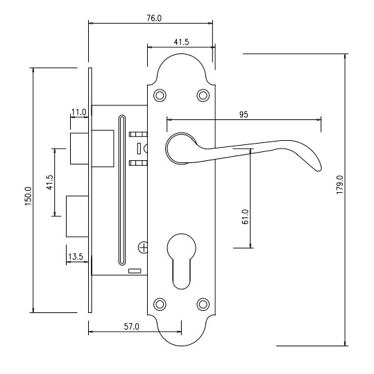 Most popular lock pick set with high quality