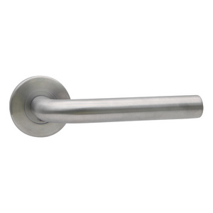 High Quality Internal Door 304 Stainless Steel Tube Lever Type Door Handles