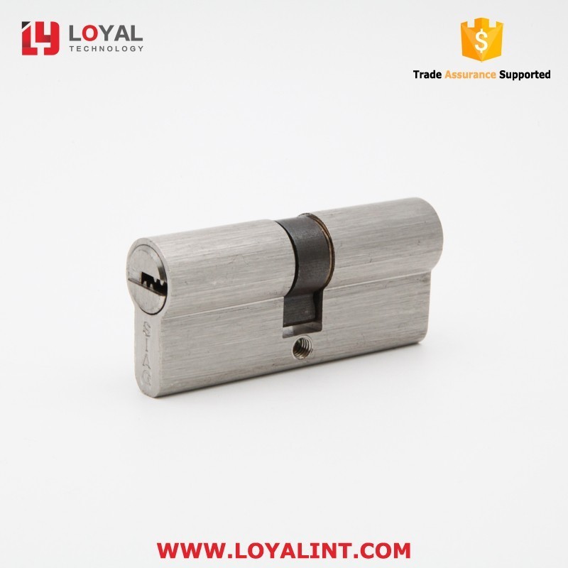 Euro profile brass cylinder lock