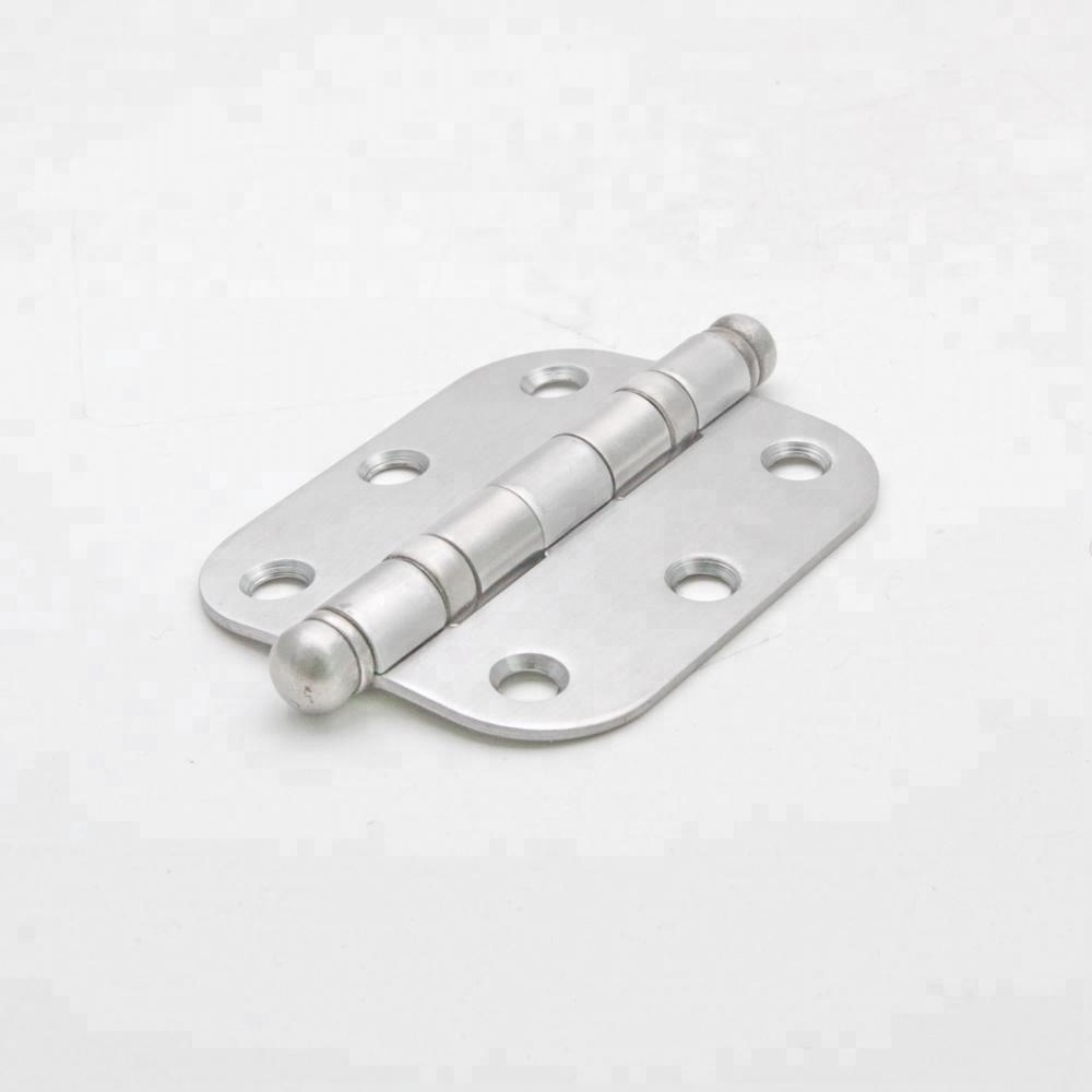 3 Inch Stainless Steel Door Hinge Brasil Round Corner Furniture Door Hinge