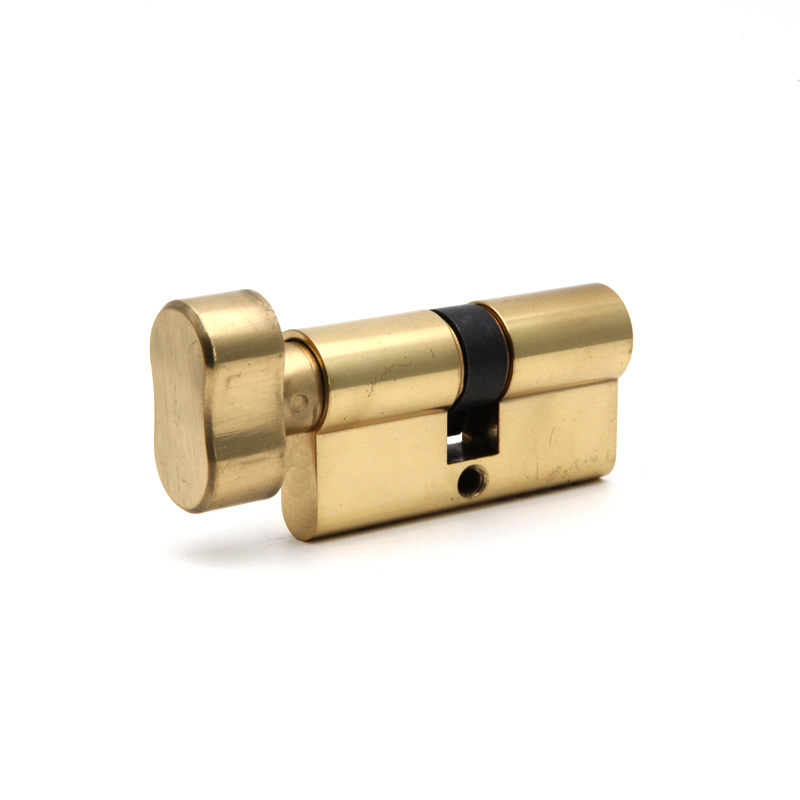 Good quality brass door cylinder lock with 6 pins