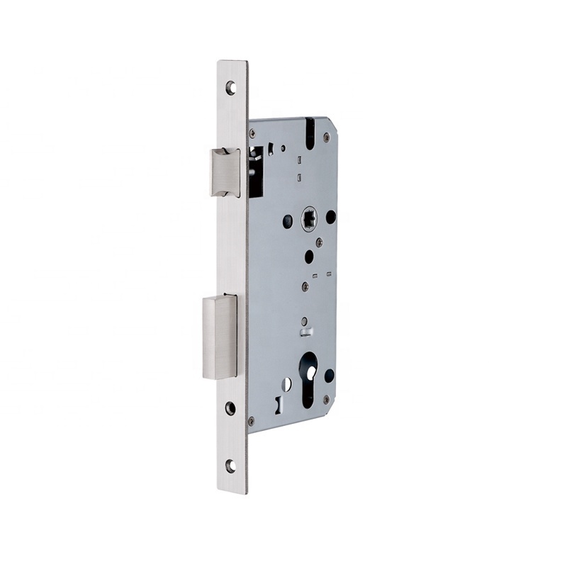 8570 Security door lock with stainless steel front plate  in conformity with DIN182520-3