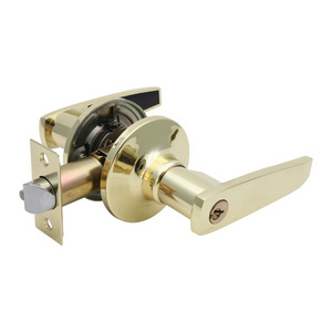 High brightness round knob tubular door lock with high quality