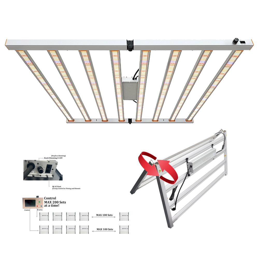 True Power 1000W Led Grow Lights Full Spectrum Hydroponics EU Grow Lamp lm281b 301H with CE ROHS for Grow Tent Grow Box