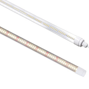 T8 LED Grow Light Strip for Seed Starting IP65 Full Spectrum Sunlight Replacement with Reflector