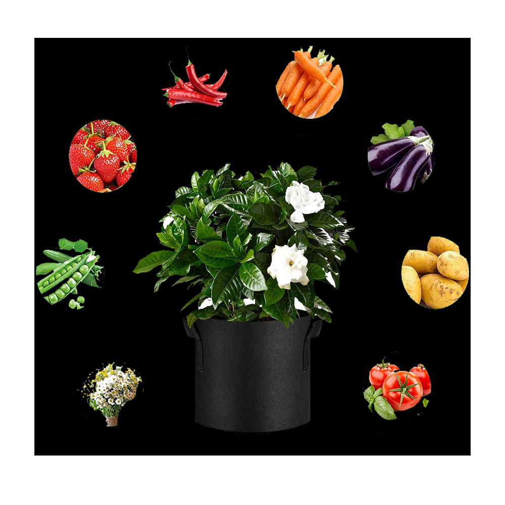 3 gallon Non woven Plant Fabric Pots Grow Bags with Handles