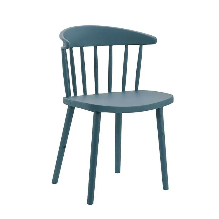 Stackable Monoblock Modern Design Colored Dining Chair Wholesale Cheap Durable PP Plastic Dining Chair