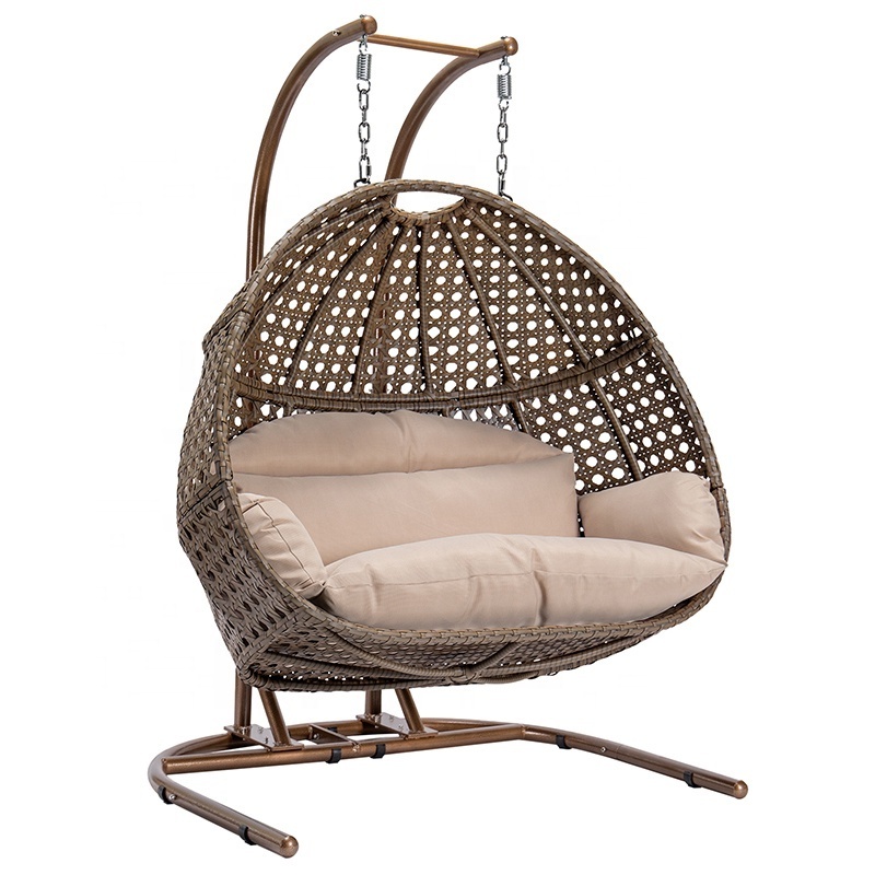 Patio Swing Chair Outdoor Couture Garden Out Door Hanging Egg Chair Outdoor Metal Stand Patio Swing Garden Hanging