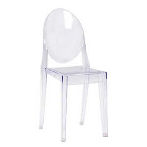 Factory Wholesale Banquet Crystal Plastic Rental Clear Acrylic Transparent Hotel Ghost Chair for Events