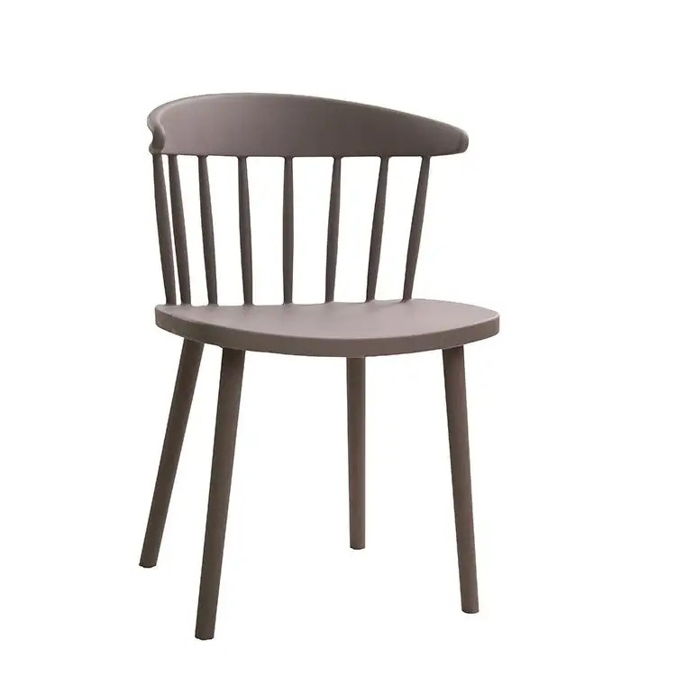 Stackable Monoblock Modern Design Colored Dining Chair Wholesale Cheap Durable PP Plastic Dining Chair