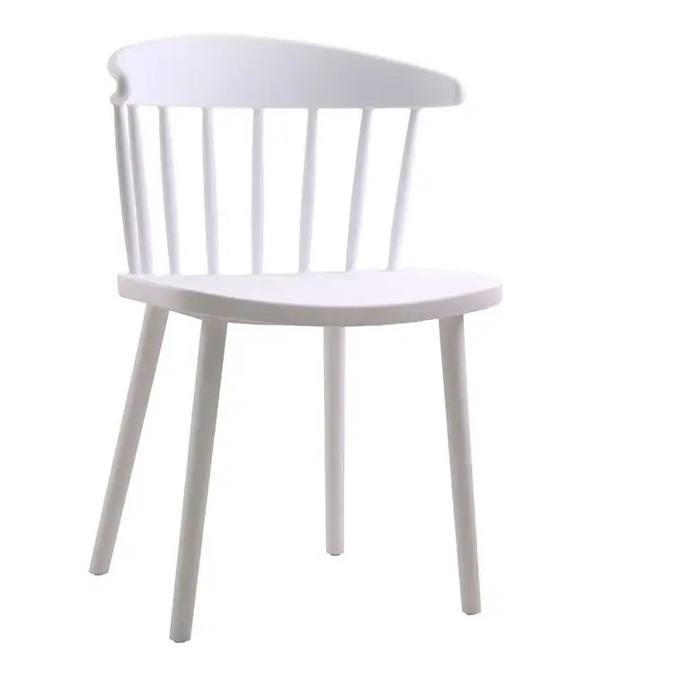 Stackable Monoblock Modern Design Colored Dining Chair Wholesale Cheap Durable PP Plastic Dining Chair