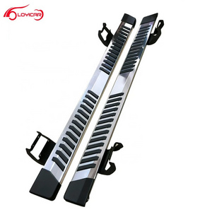 For 2015-2020 Ford F150 Super Cab V Style Running Boards Side Step Nerf Bar Silver Black Pickup Truck Offroad 4x4 Accessories