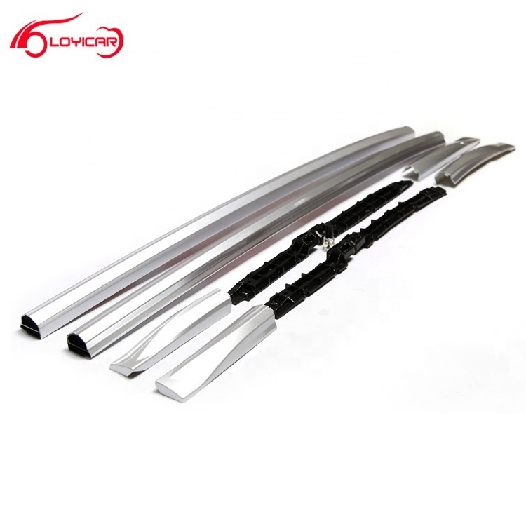 Screw On Aluminum Alloy Roof SUV Luggage Rack Side Rails Cross Bar for Nissan Murano 2015+ High Configuration Car