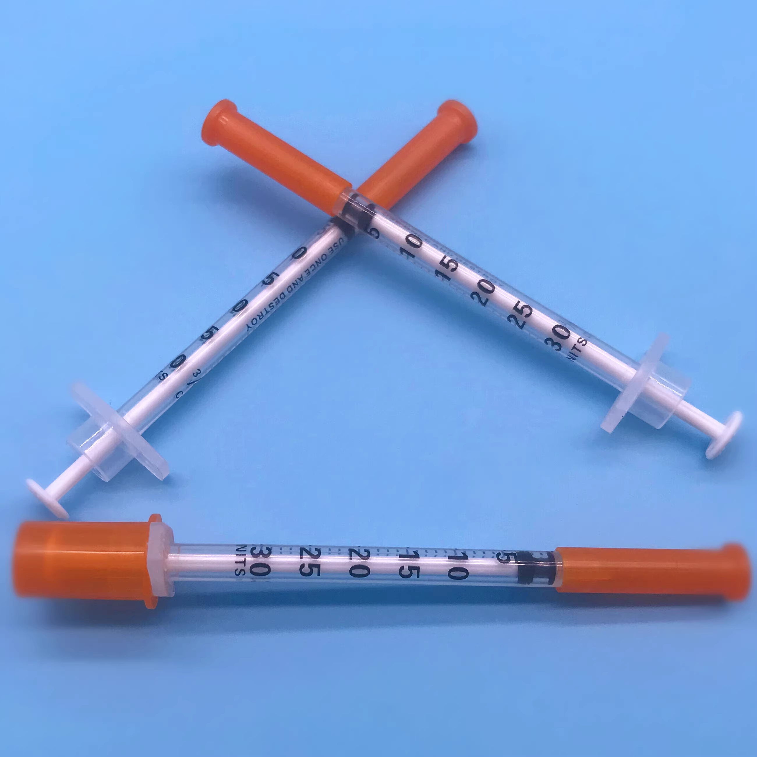 Disposable Medical Grade Insulin Syringe for insulin pen 0.3ml 0.5ml