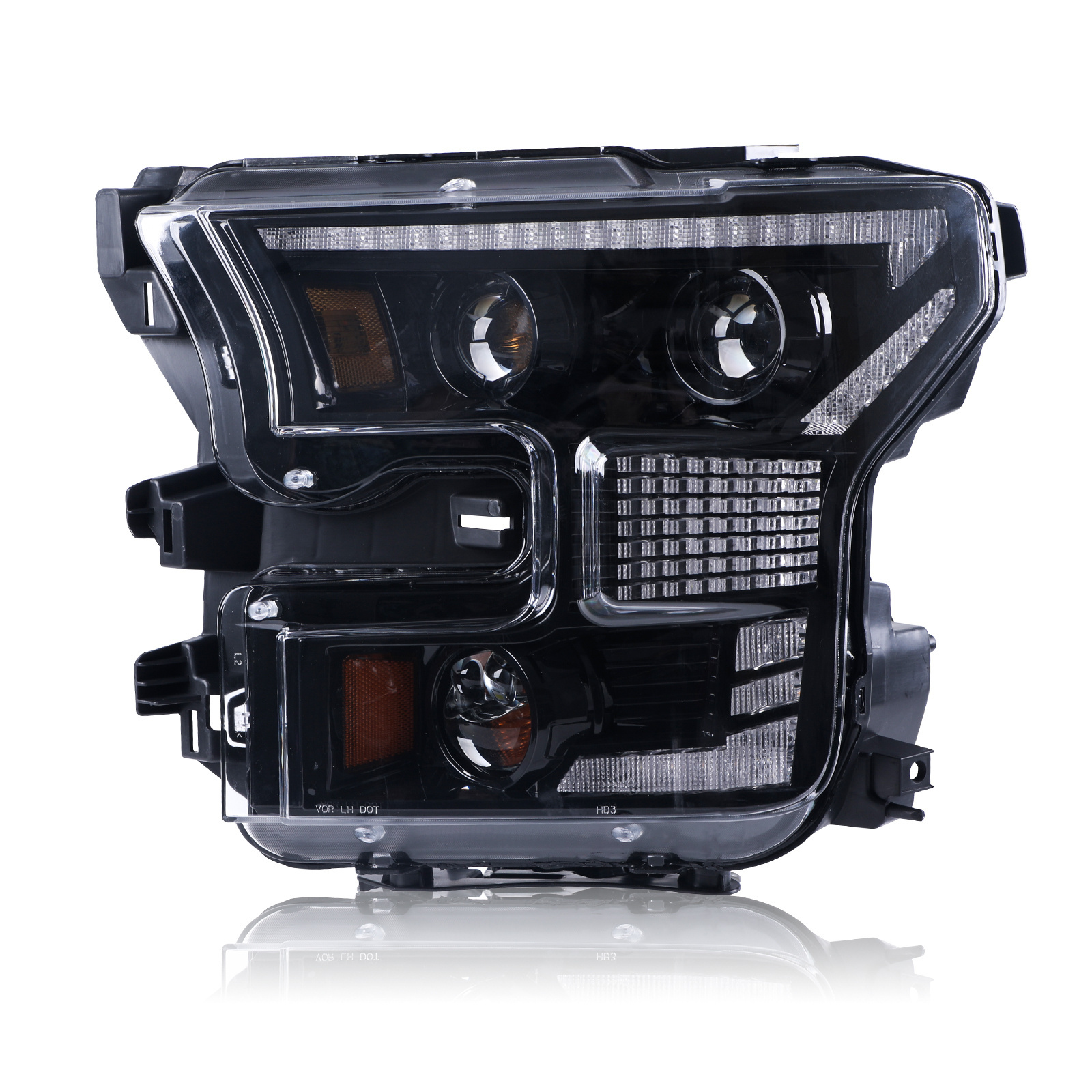 Auto lighting system upgrade led car headlight for Ford F-150 F150 Car Led Headlight Assembly Faros