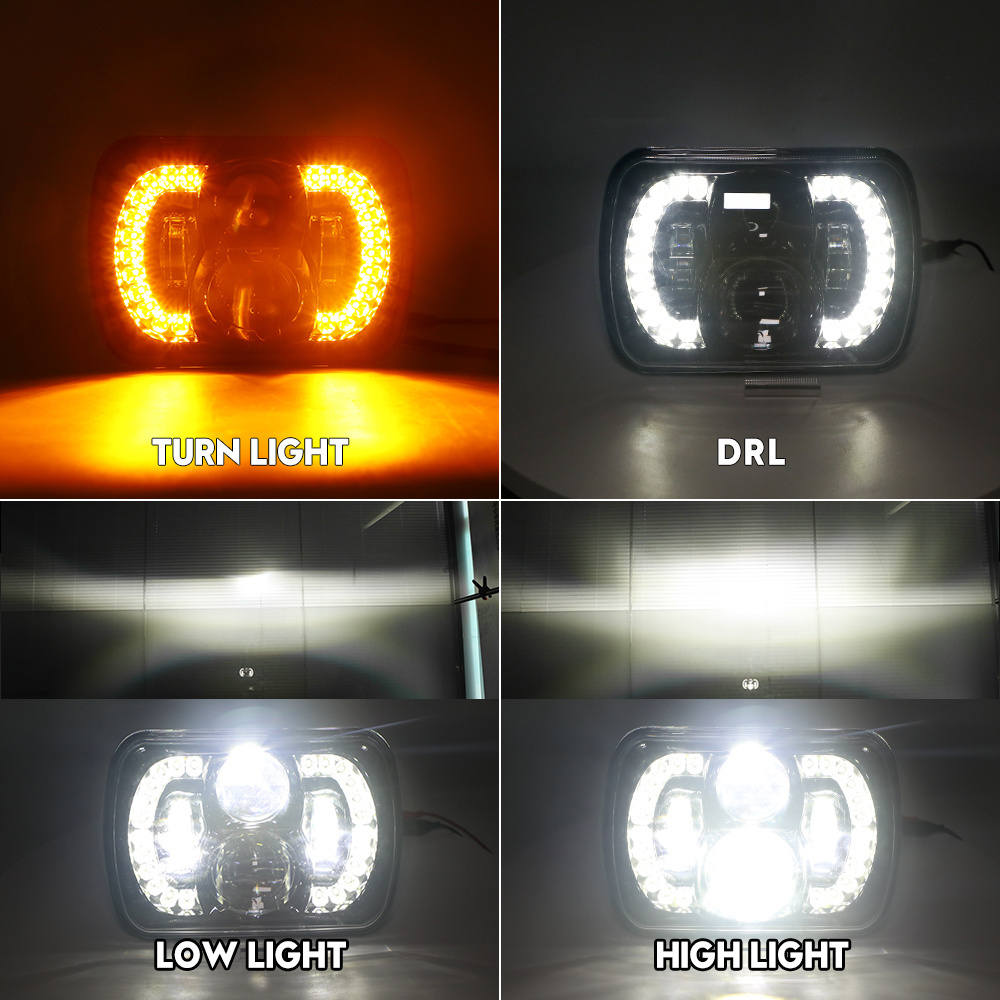 High Quality Truck Head Light 5X7