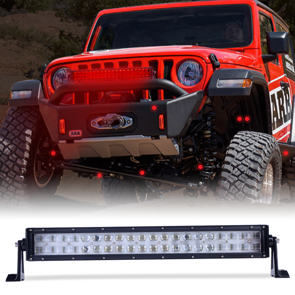 Kit Barras De Luces Led Blanco De Tv Luz 12 W Uv Barra 30 Led Ambar Light Bar R112 Rgb Led Light Bar