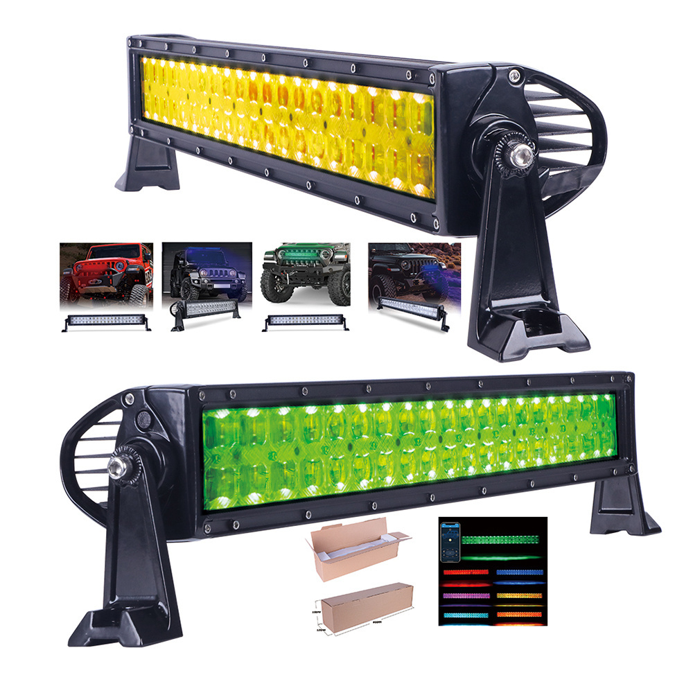 Kit Barras De Luces Led Blanco De Tv Luz 12 W Uv Barra 30 Led Ambar Light Bar R112 Rgb Led Light Bar