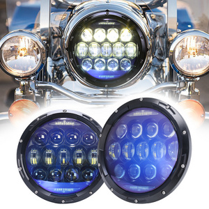 Motorcycle Lighting System 130W Led Headlight Bike Accessories Motorcycle Headlamp 7 Inch Drl With Turn Signal