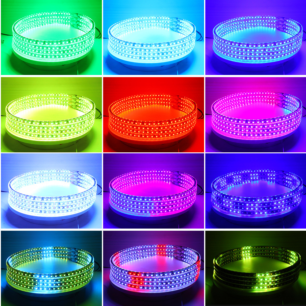 Loyo NEW Model LED car wheel light Dual Row RGB wheel lights car App Blu-tooths Control dual row wheel lights for jeep JK