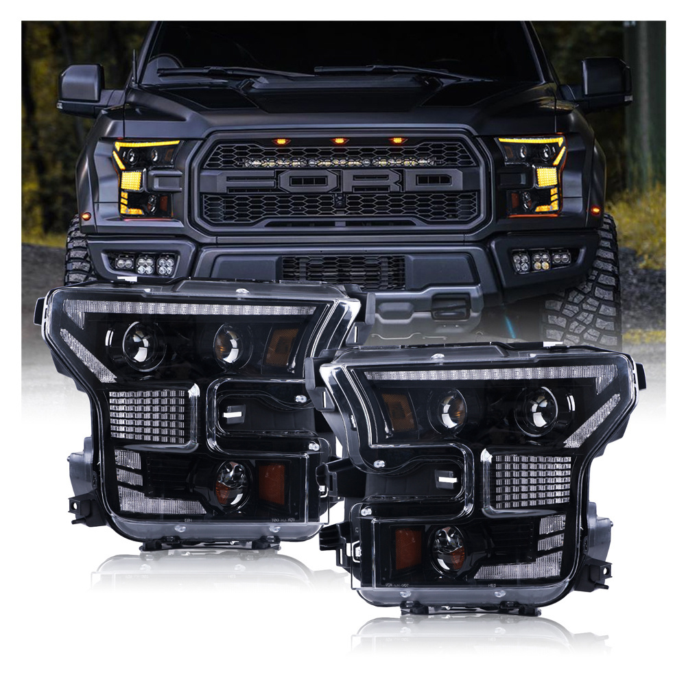 LED Headlight F150  Front Light Headlight For Ford F150 2015 2016 2017 Auto Lighting System