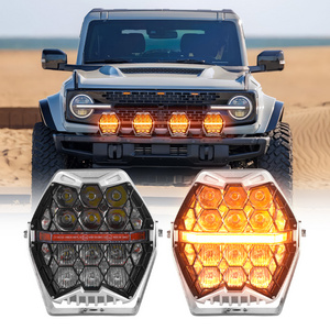 New Arrival Offroad Led Work Lamp IP68 Waterproof Led Driving Lights 7 Inch Led Work Lights For Jeep Tractor Truck ATV UTV