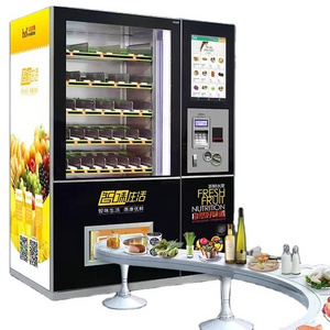 21.5 Inches Touch Screen/Ads Vending Machine For box lunch Snack And Drink Bottle In Manufacturer