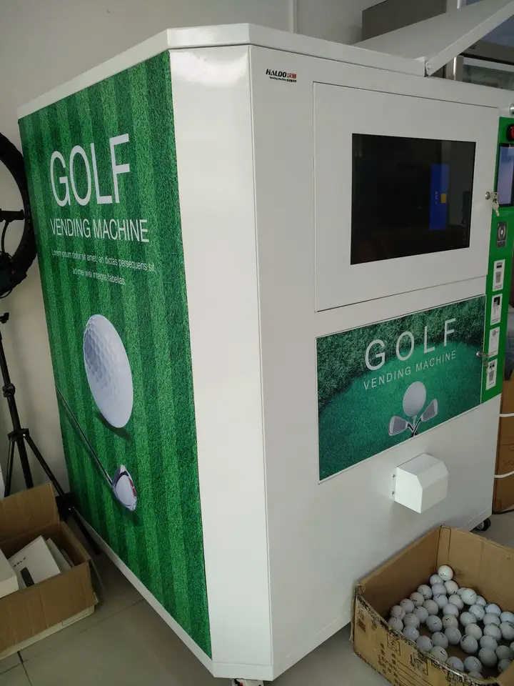 Digital 24 Hours Self-Service 22 Inch Screen Vending Machine Outdoor Golf Ball Vending Machine With Competitive Price