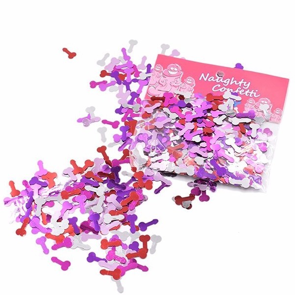 Hen Night Pecker Penis Shape Party Confetti LP3131