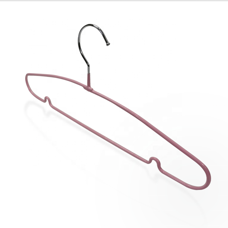 Non Slip Strong Metal Wire Hangers  For Wet Clothes