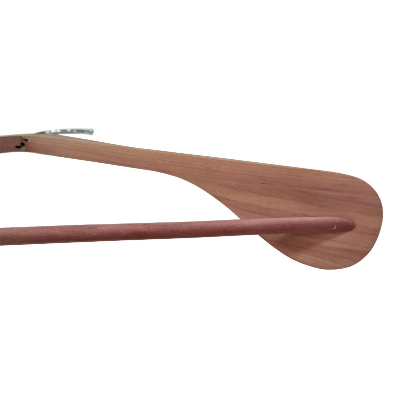 In Stock Cedar Wood Hanger Suits Hanger For Wardrobe Storage