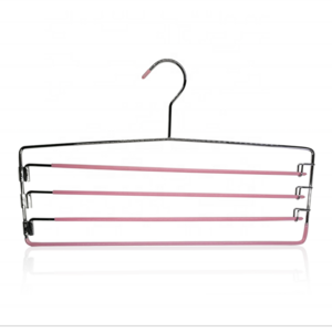 Wholesale Space Saving Metal Hanger For Pants Closet Organizer