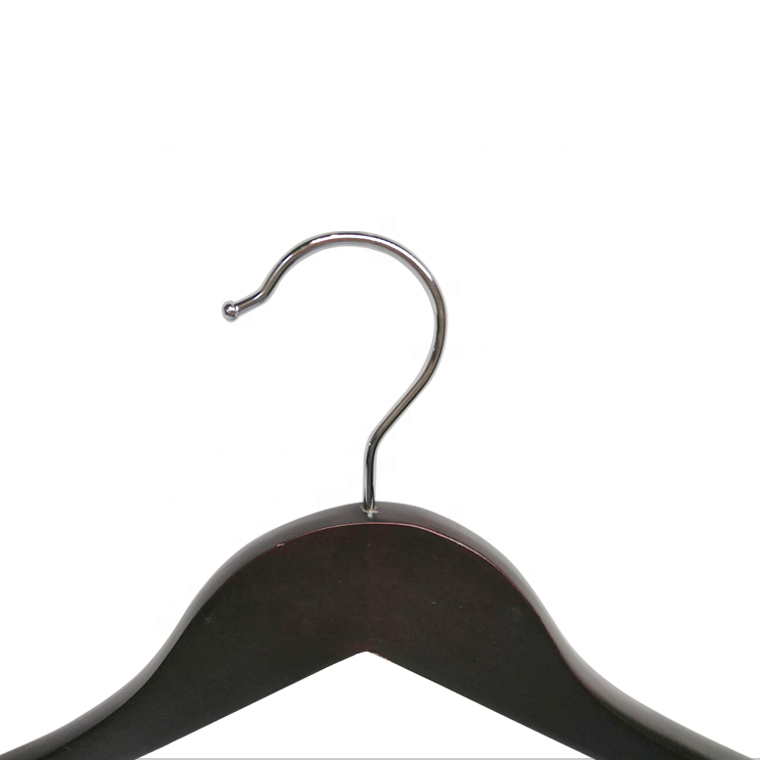 A Grade Wooden Clothes Hanger With Anti Slip Pants Bar