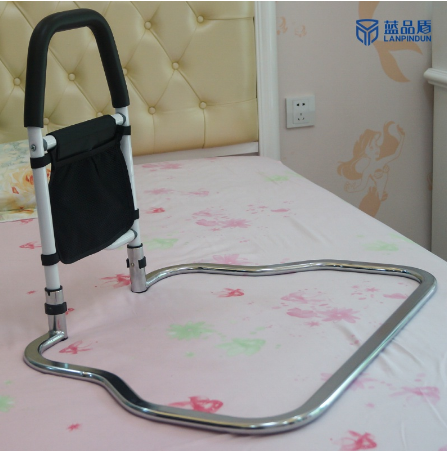 Portable Safety Bed Side Assist Bar Handle Handrail Guardrail Rail Support For Elderly Seniors Handicap Kids