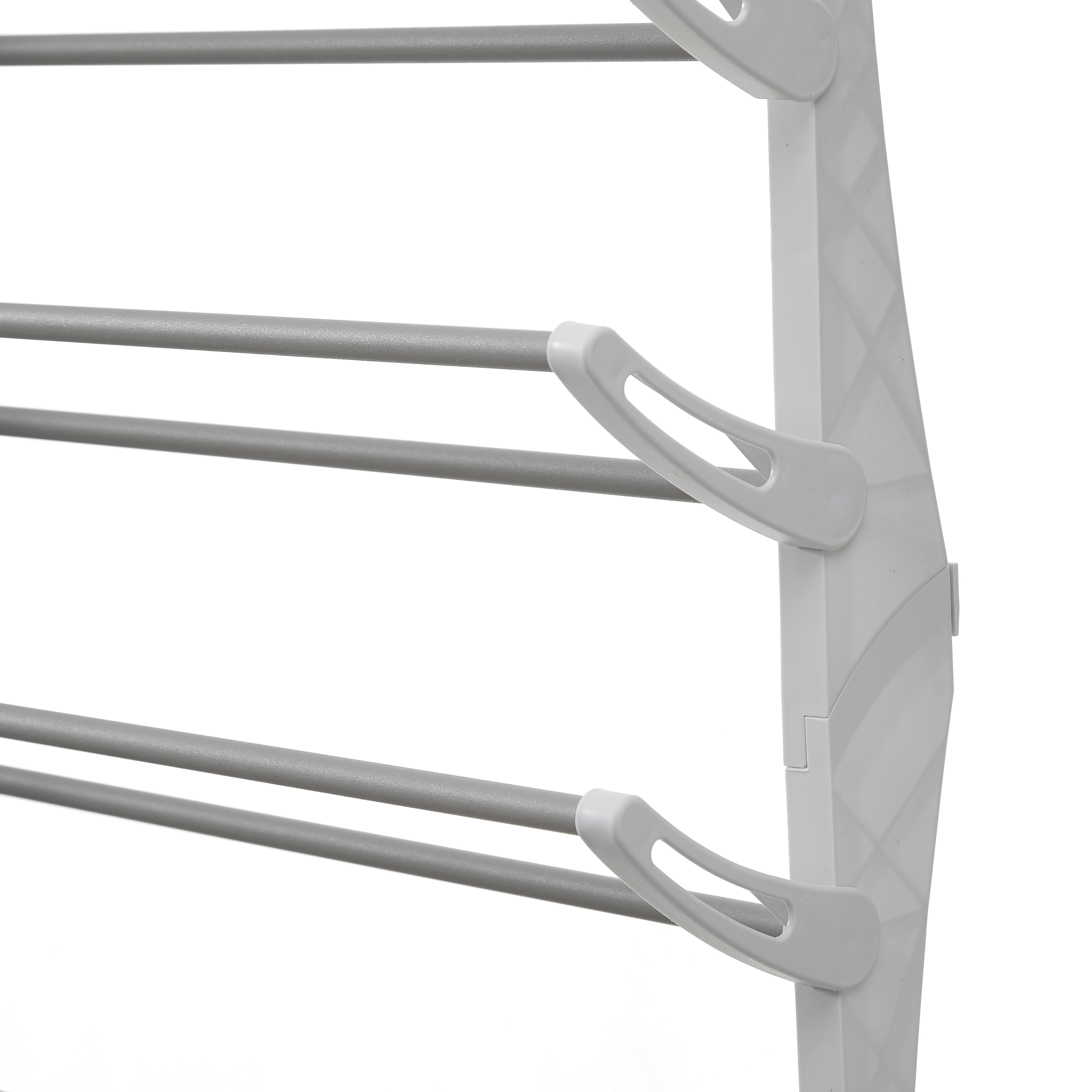 High Quality 12 Tier White Wall Mounted Hanging Freestanding Shoe Racks For Behind Door