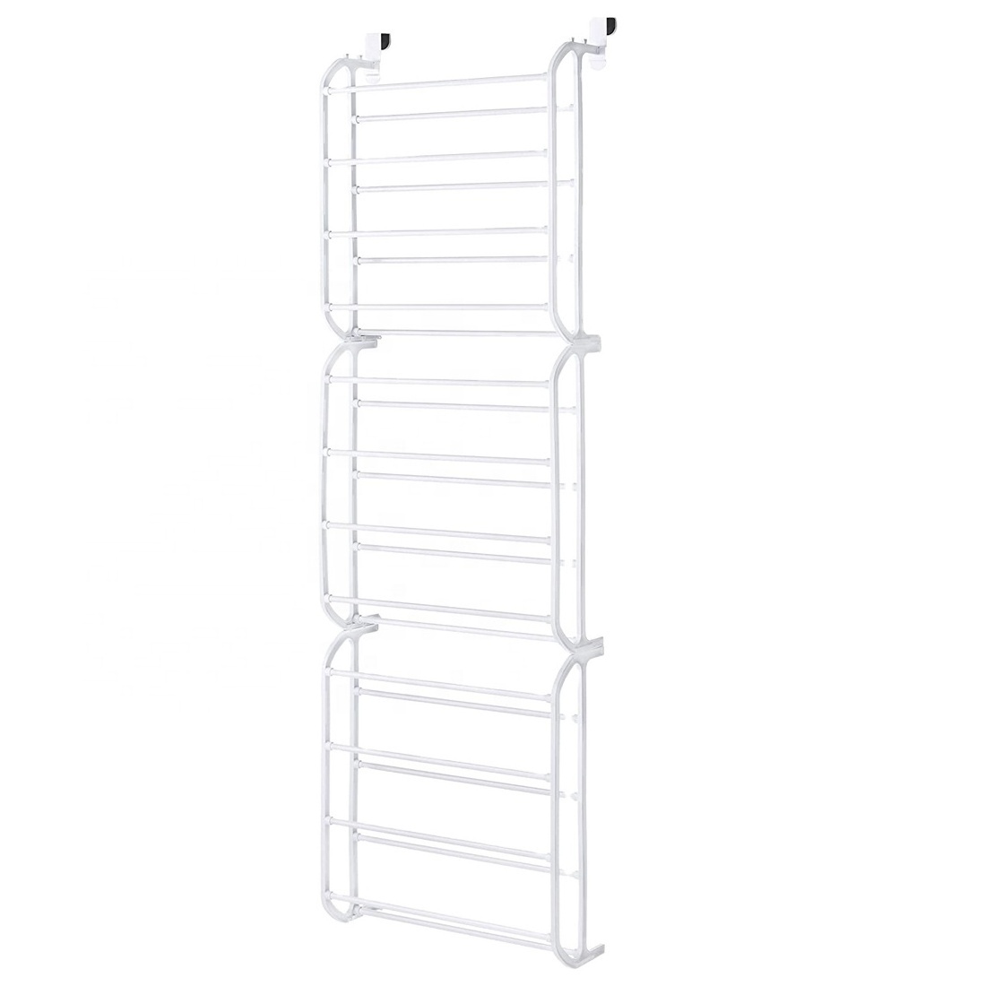 12 tier 36 pair over hanging over the door shoe rack