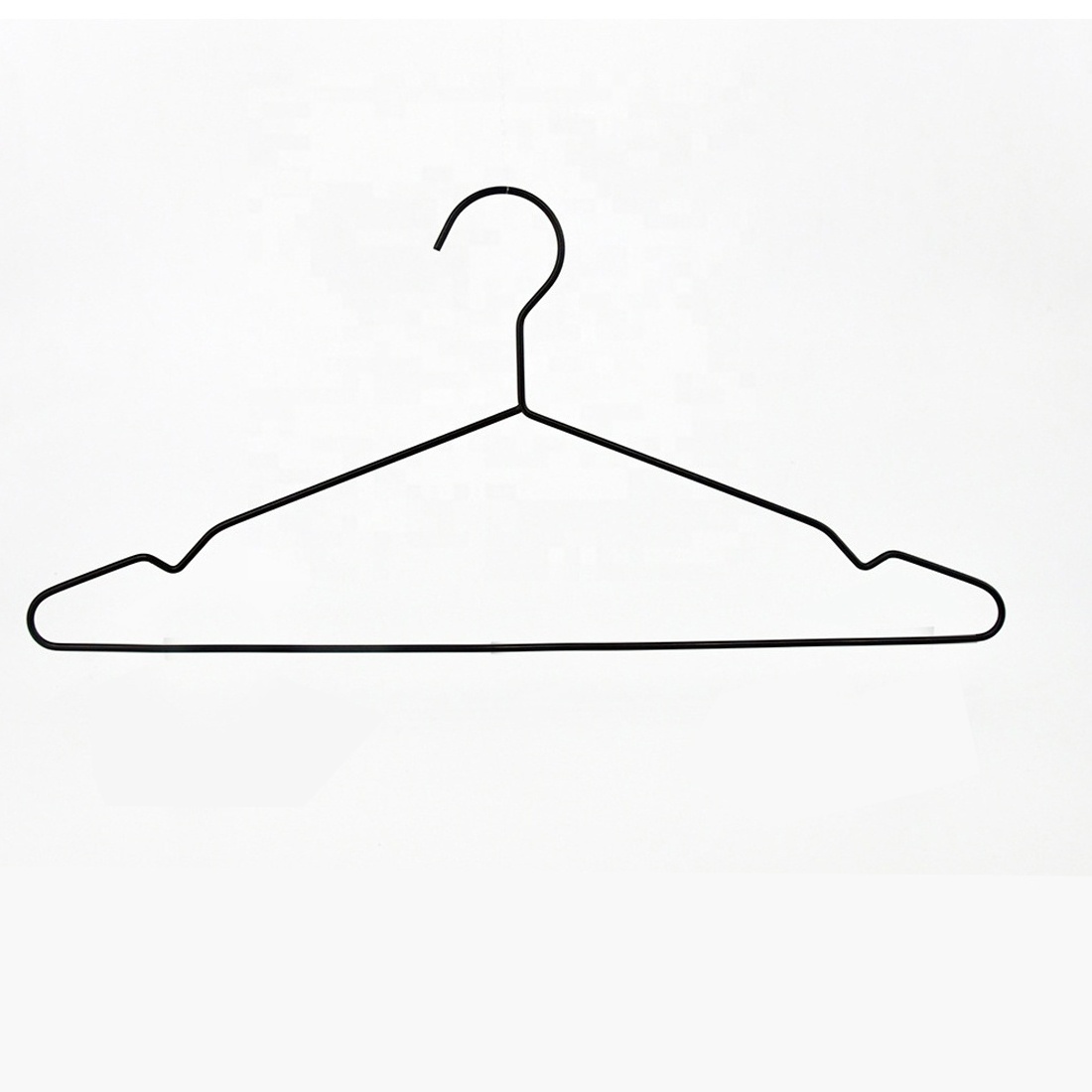 perchas wholesale custom coat metal clothes hangers black space saving skirt hanger metal with clips