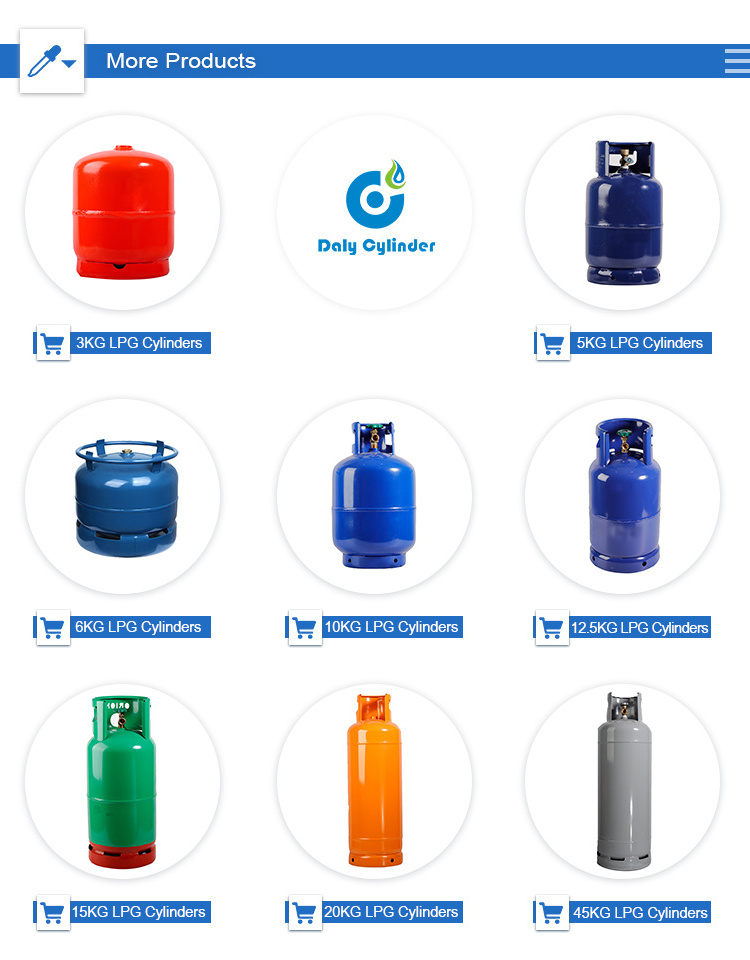 LP Gas For Sale 100lbs Cooking Cylinder Camping 50Kg 118L Gas Cylinder 45KG LPG Cylinder 47KG Gas Tank