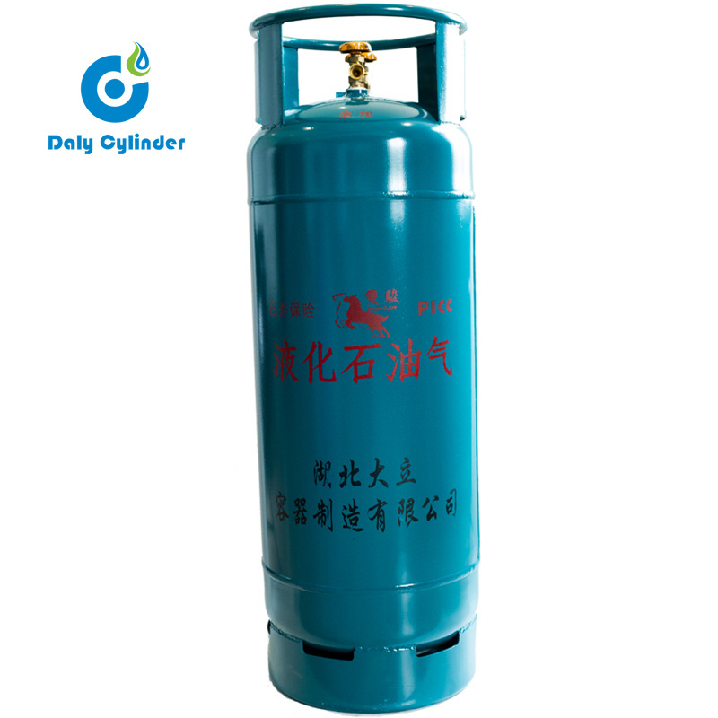 gas cylinder for portable gas stove bottle factory direct low pressure 108L empty refillable 45kg 48kg 50kg gas tank