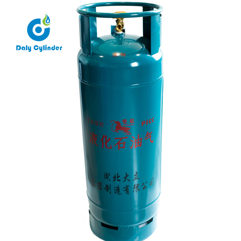 gas cylinder for portable gas stove bottle factory direct low pressure 108L empty refillable 45kg 48kg 50kg gas tank