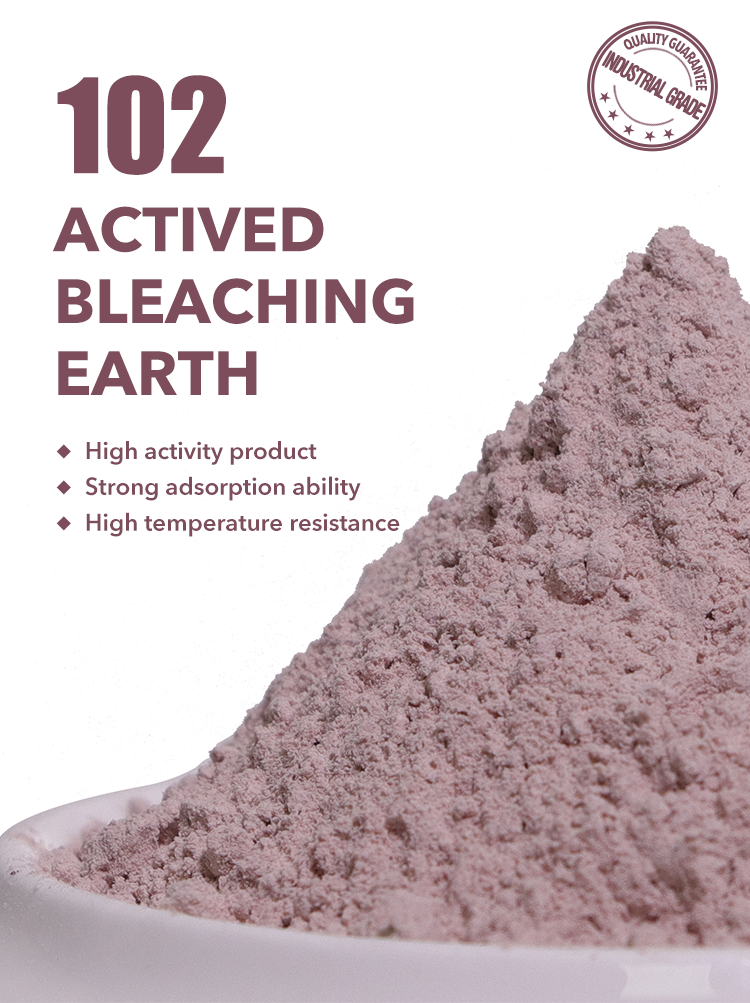 Jiejing white bentonite bleaching earth clay powder for Silicon Lubricating industrial used waste diesel engine Oil Refining