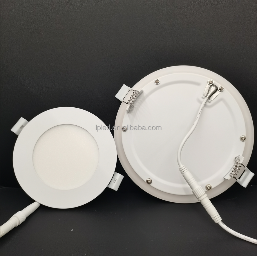 New Arrival ETL ES 4inch Slim LED Recessed Ceiling Light with Night Light 9+3W 5CCT Canless 750LM Brightness Black White 2200K