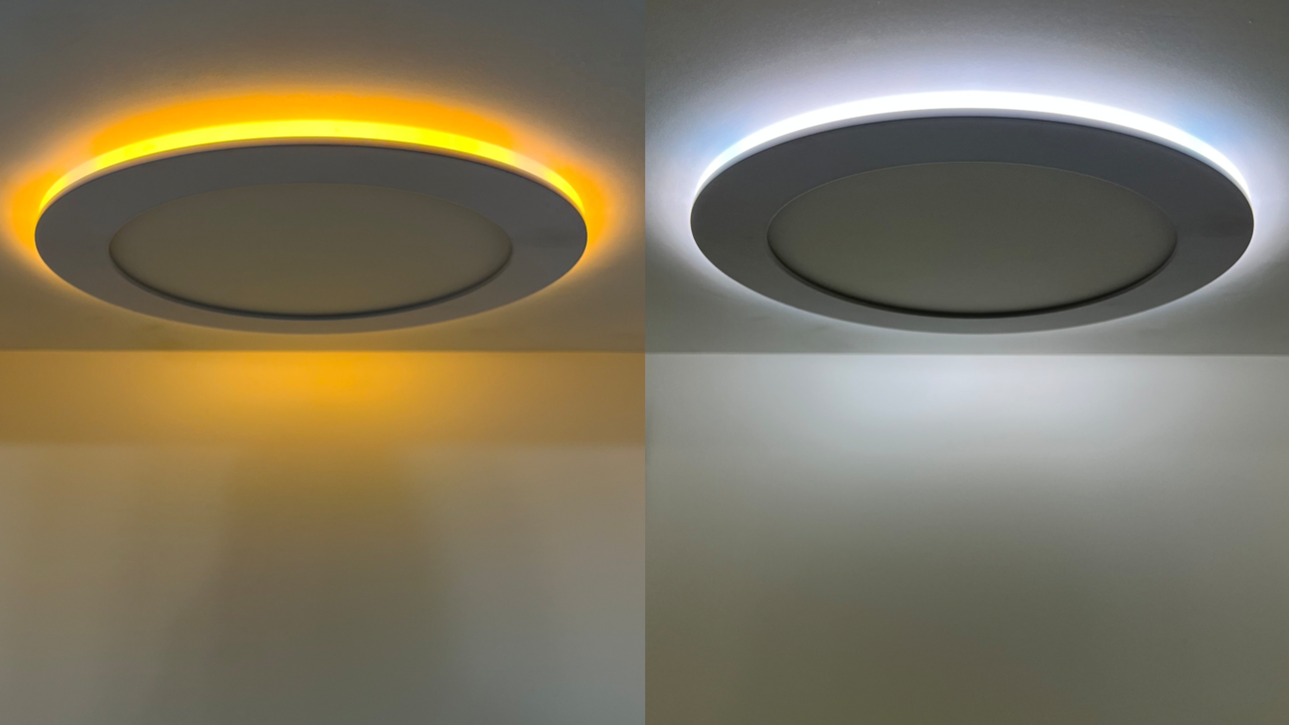 New Arrival ETL ES 4inch Slim LED Recessed Ceiling Light with Night Light 9+3W 5CCT Canless 750LM Brightness Black White 2200K