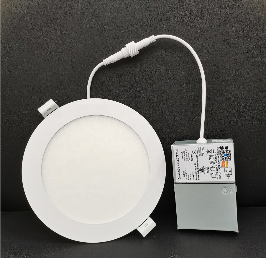 ETL ES FCC Round Square RGBCW 9W 12W Ultr-thin SMD 5050 Tuya 4 inch WIFI Smart Led Recessed Smart Ceiling Down Lighting