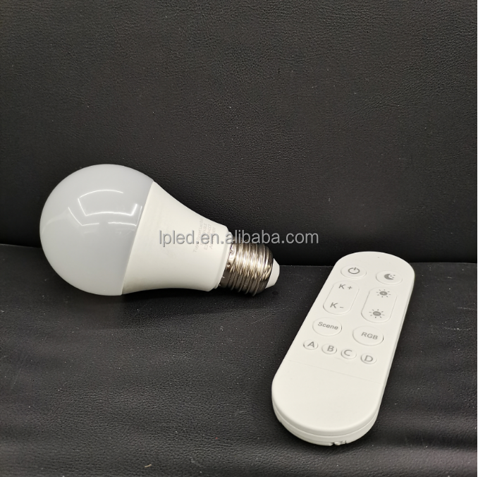 9W Tuya RGBCW Smart LED Bulb Work with Alexa Google Assistant E27 60W Equivalent 750 Lumen WiFi Bluetooth Smart Control